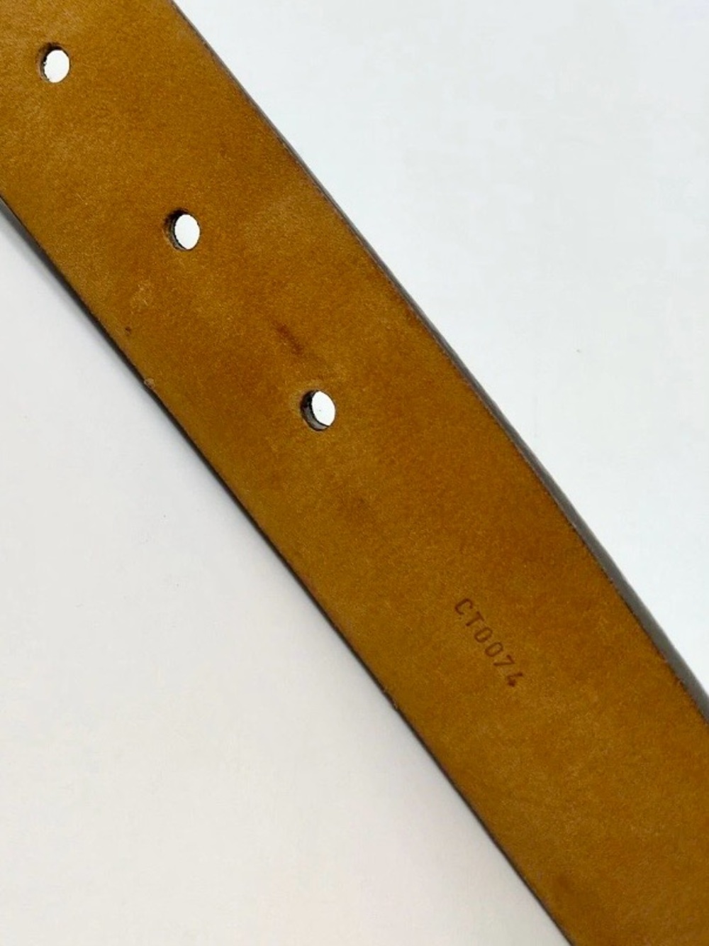 Authentic LOUIS VUITTON Damier Ebene Belt - Picture 10 of 16